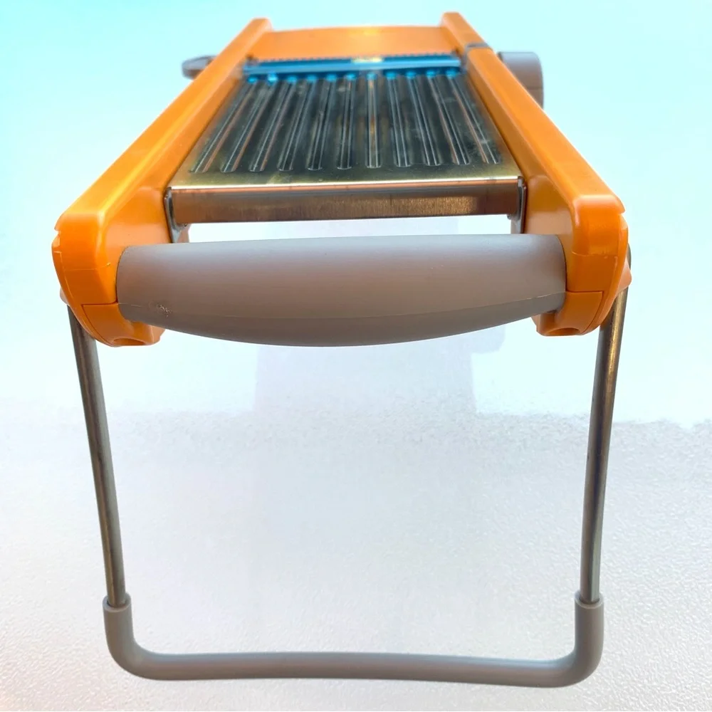 Bon Appetit Orange Adjustable Julienne Blades Mandoline